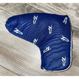 New‎ TaylorMade TP Collection Mallet Putter Cover Headcover Blade Blue White